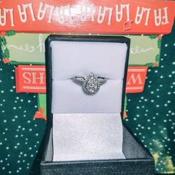 Christmas Raindrop Ring