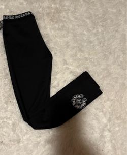 Chrome heart leggings