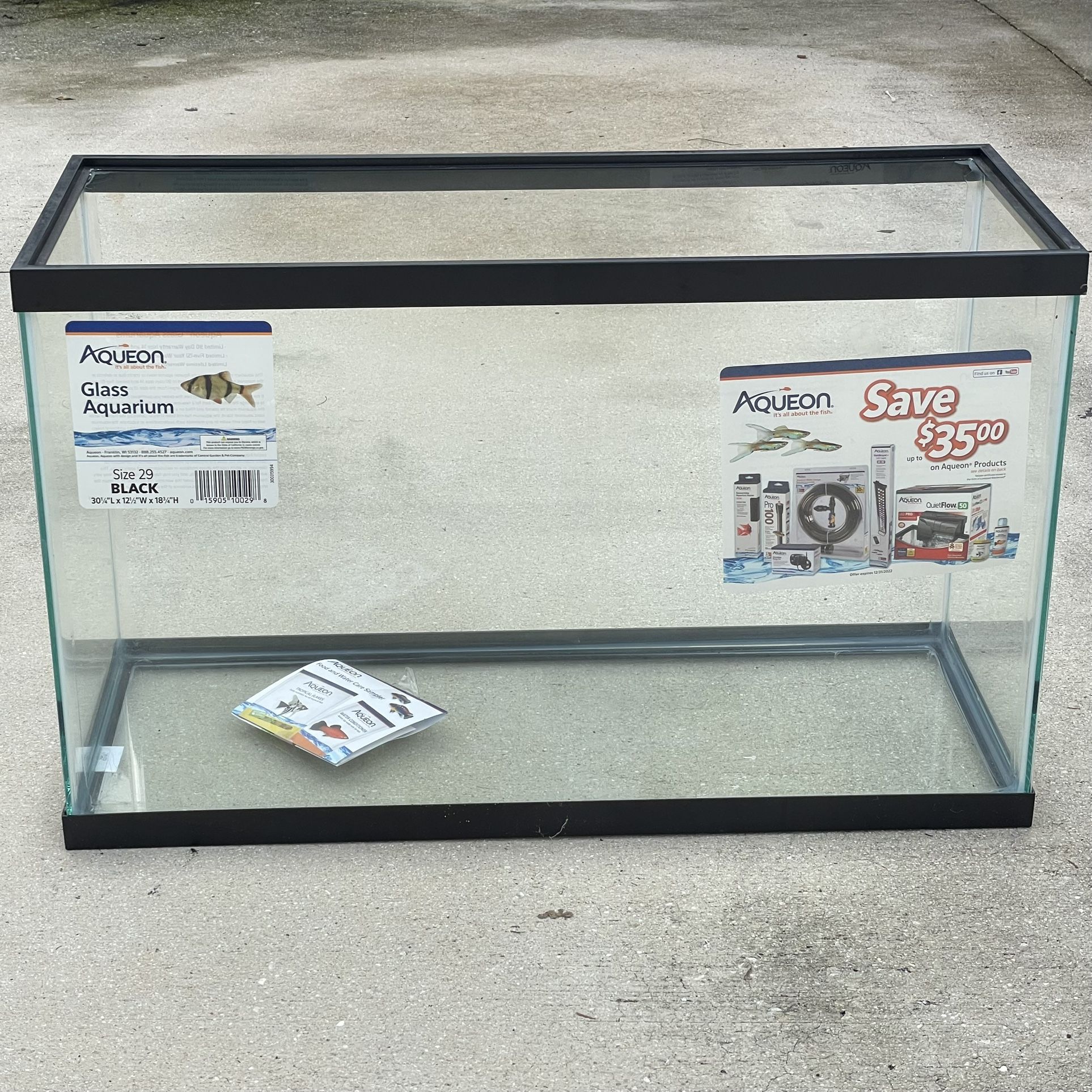 Aqueon 29 Gallon Fish Tank