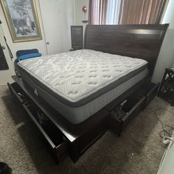 Cal King bed frame