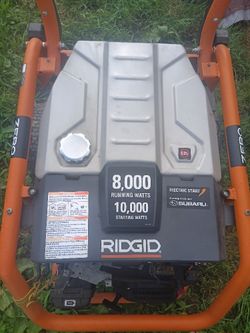 Ridgid/ Subaru 10,000 Watt Generator
