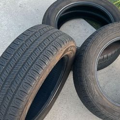 Set Of 3 Goodyear Tires