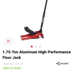 Snap On Floor Jack 1.75 Ton
