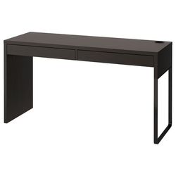 IKEA Micke Desk- Black Brown, Used