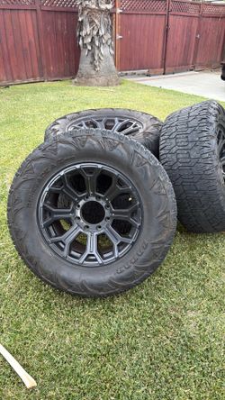 Rims 18 used,  8 nugs