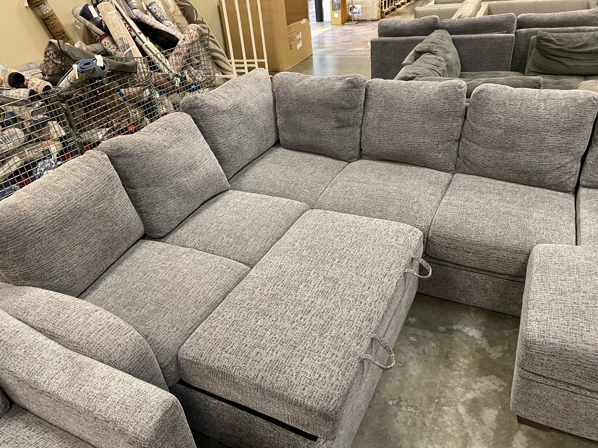 Aria Sleeper Sectional Couch Sofa