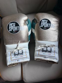 New sporting boxing gloves