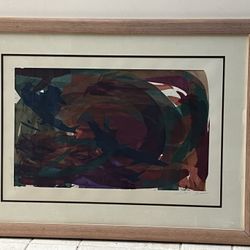 Chris Simon “Abstract Art” Signed And Numbered