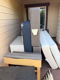 ** Free twin mattresses and box springs **