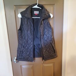 Womens Small Black Vest