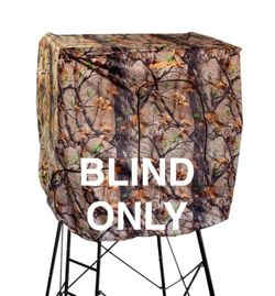 NEW Muddy Steel 7 ft. Tall Quad Pod Blind Kit Roof Enclosure with 4 Zippered Windows