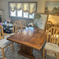 Dining Table And 6 Chairs