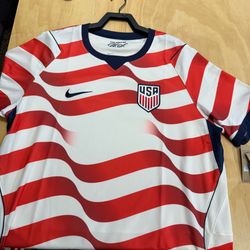 New: XL Nike USMNT Authentic World Cup Soccer Jersey 2026 USA