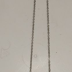 Turquoise Pendant Necklace, Single Turquoise Silver Chain Necklace