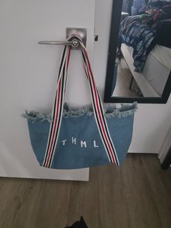 Red, white, and blue bag