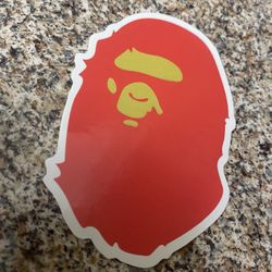 Bathing Ape Sticker “BAPE”