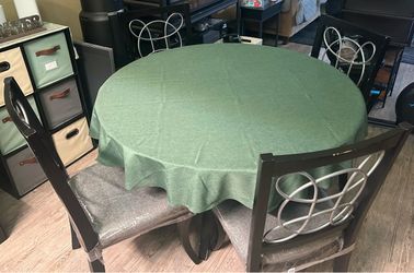 Frosted glass table