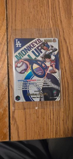 Luffy Dodgers Card Sealed in Original Package
