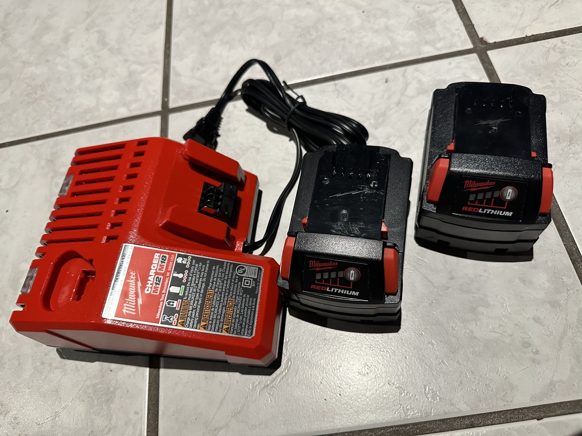 Milwaukee M18 Batteries