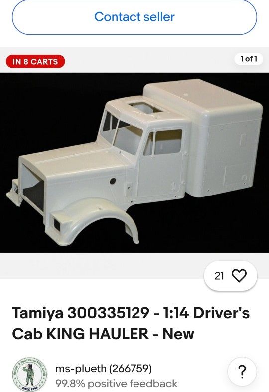 Stretched Tamiya Grand Hauler & Trailer