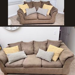 Loveseat + couch can DELIVER  locally
