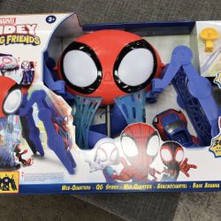 Hasbro Spidey and His Amazing Friends Web-Quarters Playset