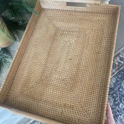 Wicker Serving Tray