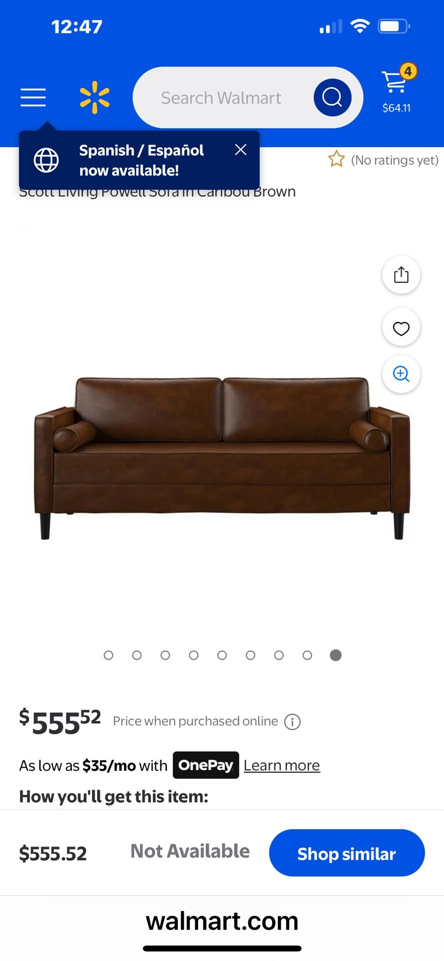 Scott Living Powell Sofa