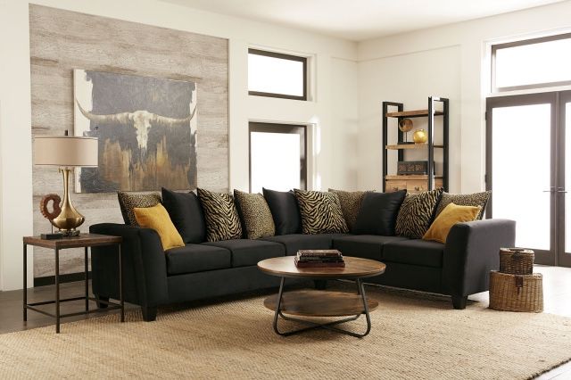 Brand New Sectional With Pillows 