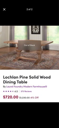 Lachlan Trestle Dining Table