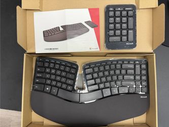 NEW Microsoft Sculpt Ergonomic Wireless Keyboard + Number Pad