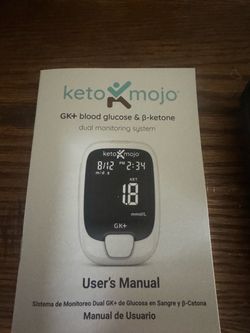GK+ blood glucose & ketone monitoring system