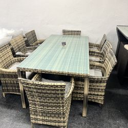 Outdoor Furniture Dinning Table Set 