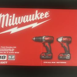 Milwaukee M18 2 Tool Combo Kit
