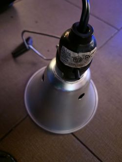 Zoo Med day light lamp with clamp heat lamp