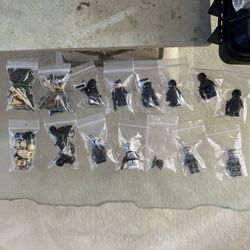 LEGO Various Custom Minifigures and Accessories