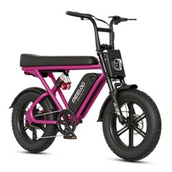 T16 1000W Motor 16" Wheel Ebike Pink