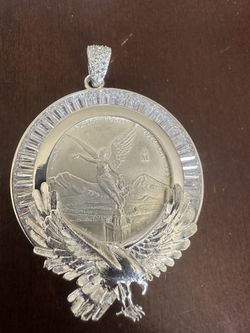 Vinsel Con Moneda De Plata Con águila $400