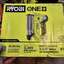 RYOBI
ONE+ 18V Cordless AirStrike 23-Gauge 1-3/8 in. Headless Pin Nailer (Tool Only)