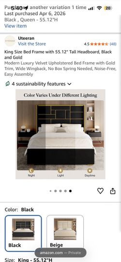 Headboard and bed frame with 12 inch hybrid mattress Headboard and bed frame with 12 inch hybrid mattress