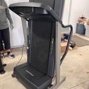 Treadmill, Free Weights Set, Bench & Rack