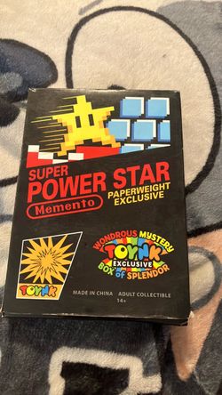 Toynk Super Power Star Paperweight Exclusive