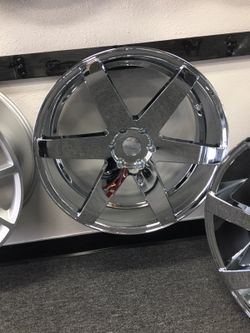 24" chrome venice 6x139