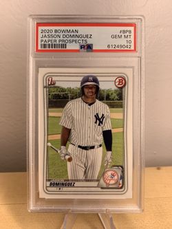 Jasson Domínguez PSA 10 1st Bowman 