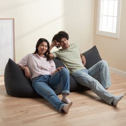Yogi Max, Dark grey, Bean bag