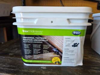 Trex Hideaway Universal Hidden Fasteners 500 Sq Ft Bucket DA00002 NEW
