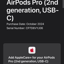 Airpod Pros 2nd Gen