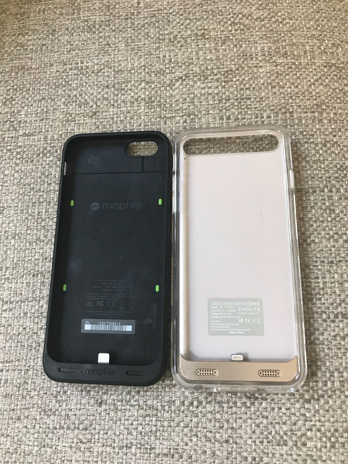 iPhone 6 mophie charging cases