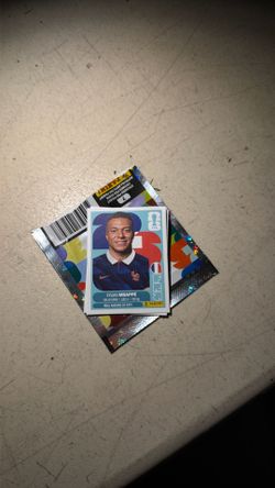 Mbappe panini card