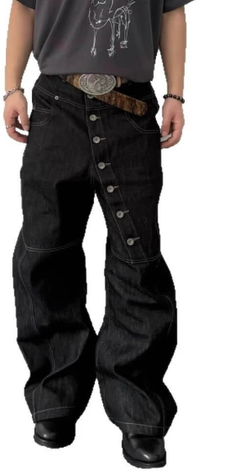 American-style curved-leg jeans